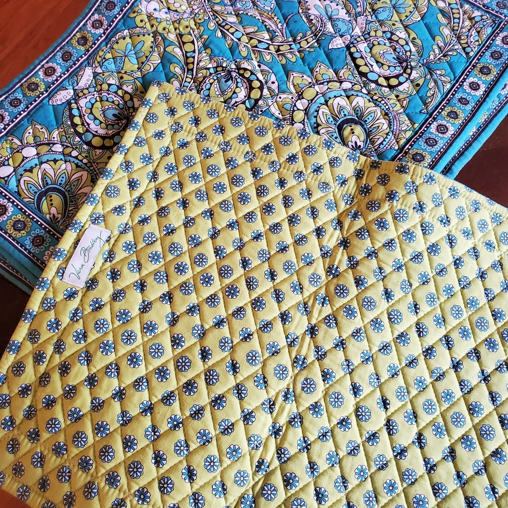 Vera Bradley Peacock placemats